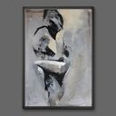 Lovers - obraz miłość ona i on 50x70 do sypialni