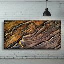 Efektowny duży obraz strukturalny abstrakcyjny płaskorzeźba 80x160cm