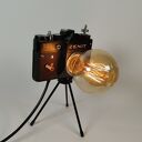 Lampka z aparatu fotograficznego - retro dekoracja i prezent dla fotografki