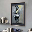 The Lovers - obraz pary kochanków 100x70 cm do salonu i sypialni