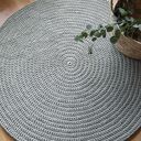 Okrągły dywan ze sznurka bawełnianego 130 cm śr