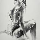 Szkic Kobiety - 50x70