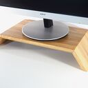 Drewniana podstawka pod monitor - stojak pod monitor