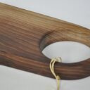 Orzechowa deska pod gorące 49 cm - do serwowania i krojenia