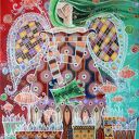 Ogród marzeń 60x50 cm