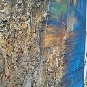 Ostatni wzór obrazu strukturalnego 80x120 cm - gruba faktura