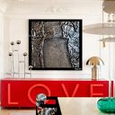 UNIKAT 120x120 cm - obraz strukturalny, którego nie będzie powielany