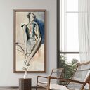 Woman - duży obraz kobiecy 56x112 cm do sypialni i salonu