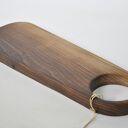 Deska długa orzech - pod gorące - 49 cm