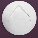 Nowoczesny Strukturalny Obraz do Salonu Płaskorzeźba Piwonia