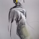 Szkic kobiety 50x70