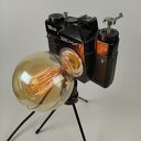 Lampka z aparatu fotograficznego - retro prezent dla fotografa i fotografki