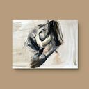 Give me Hug - obraz do sypialni 100x70 cm