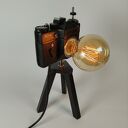 Retro lampka z aparatu fotograficznego - oryginalna dekoracja wnętrz