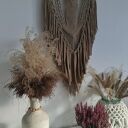 Ręcznie pleciona makrama ścienna w stylu boho