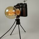 Lampka z aparatu fotograficznego - retro prezent dla fotografa i fotografki