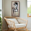 Golden - obraz ze złotem 100x50 cm do sypialni