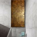 Efektowny duży obraz strukturalny abstrakcyjny płaskorzeźba 80x160cm