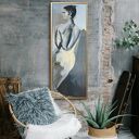 Lady - duży plakat z kobietą 120x60 cm do oprawy