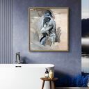 Love - zmysłowy plakat 70x70 cm na papierze archiwalnym