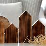 Wooden Love dom: Domki drewniane dekoracje w stylu skandynawskim - drewna domek