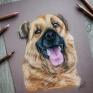 dom: realistyczny psa kota na zamówienie ze portret ze zdjecia pies