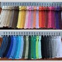 Ręcznie robiony Dywan okrągły ze sznurka bawełnianego ŚLIMAK Z KORONKĄ 120 cm (różne kolory)