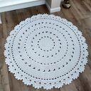 Dywan okrągły ze sznurka 130cm