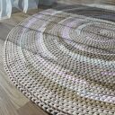 Okrągły dywan ze sznurka bawełnianego