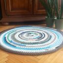 Dywan w paski, sznurek bawełniany