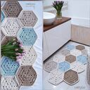 Dywan Esagono ze sznurka 75/130cm