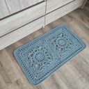 Dywan szydełkowy prostokątny boho 55x95 cm