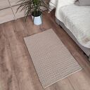 Dywan szydełkowy ze sznurka bawełnianego prostokątny 60x90 cm