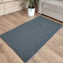Dywan prostokątny szydełkowy ze sznurka 70x120 cm