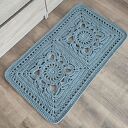 Dywan szydełkowy prostokątny boho 55x95 cm