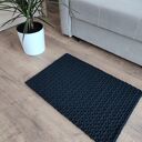 Dywan ze sznurka szydełkowy prostokątny 45x70 cm