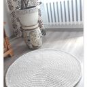 Klasyczny dywan Classic 120 cm z grubego sznurka bawełnianego (ręcznie pleciony)