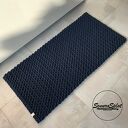 Prostokątny dywan/chodnik/dywanik ze sznurka bawełnianego 55x105