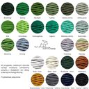Dywan okrągły ROUND BRAID - ręcznie dziergany ze sznurka bawełnianego 5 mm (150 cm)