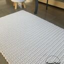 Dywan ze sznurka bawełnianego z multikolorową nicią 75X120