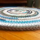 Dywan w paski, sznurek bawełniany