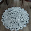 Dywan ze sznurka bawełnianego okrągły 85cm