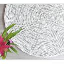 Klasyczny dywan Classic 120 cm z grubego sznurka bawełnianego (ręcznie pleciony)