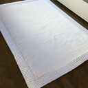 Dywan ze sznurka bawełnianego biały 120x160 cm