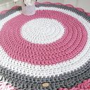 Dywan okrągły 80cm ze sznurka