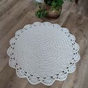 Dywan okrągły ze sznurka 80cm