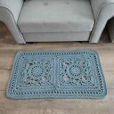 Dywan szydełkowy prostokątny boho 55x95 cm