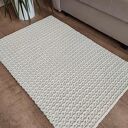 Dywan ze sznurka prostokątny szydełkowy 60x100 cm