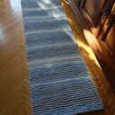 Chodnik ze sznurka na drutach - dwustronny kilim (200x55 cm)
