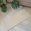 Dywan prostokątny boho ze sznurka 60x120 cm do łazienki